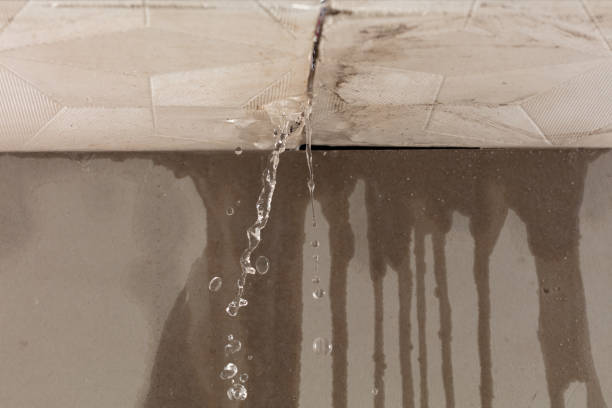 Professional Flood Damage Cleanup technician working in Belfair, WA